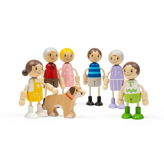 Big Jigs Generational Family Dolls 100% FSC