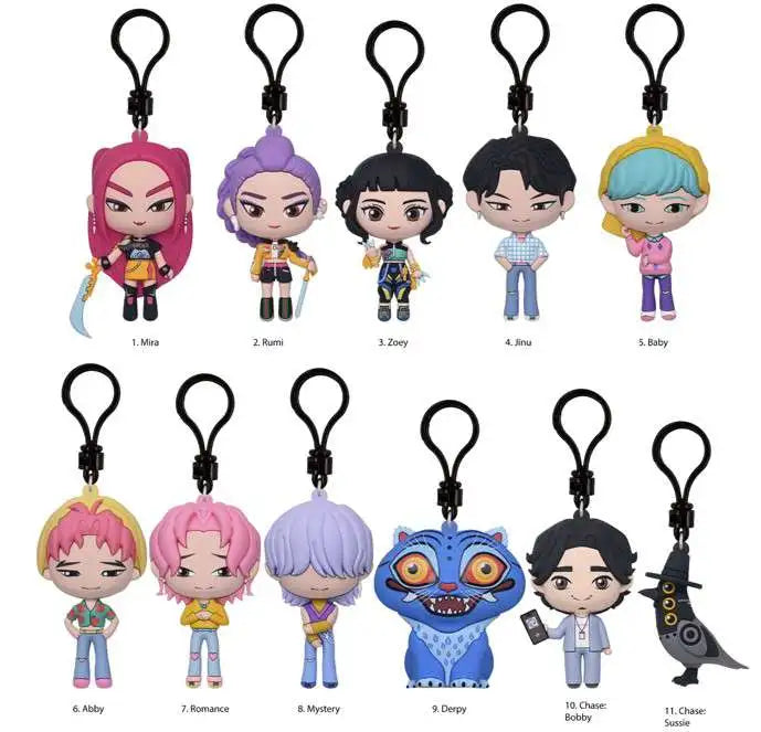 K-Pop Demon Hunters Bag Clips Blind Bag