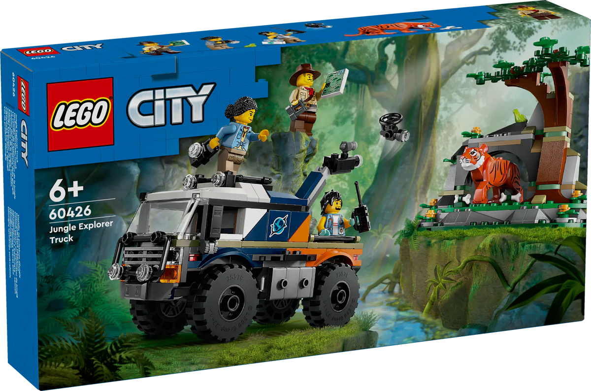 LEGO CITY Jungle Explorer Feithicle Easbhóthair 60426