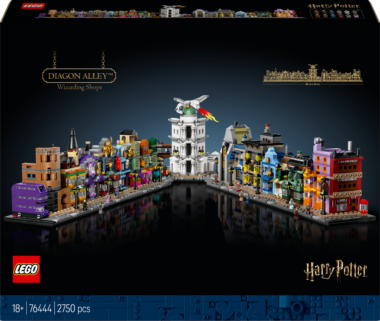 LEGO Harry Potter Diagon Alley Wizarding Shops