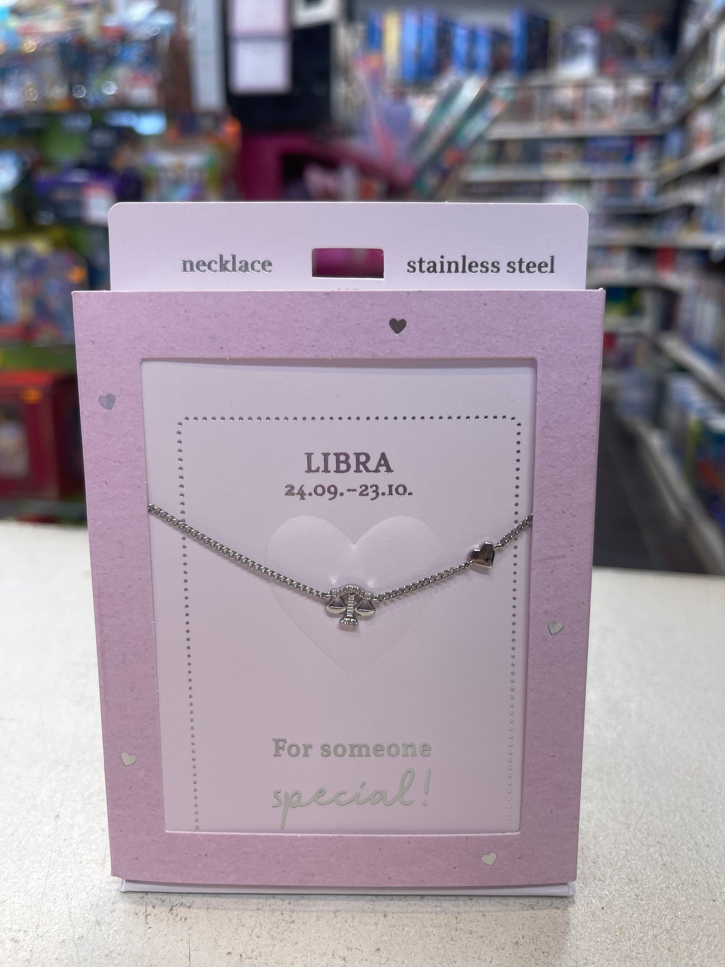 Heart of Gold Necklace - For Someone Special Libra - 037