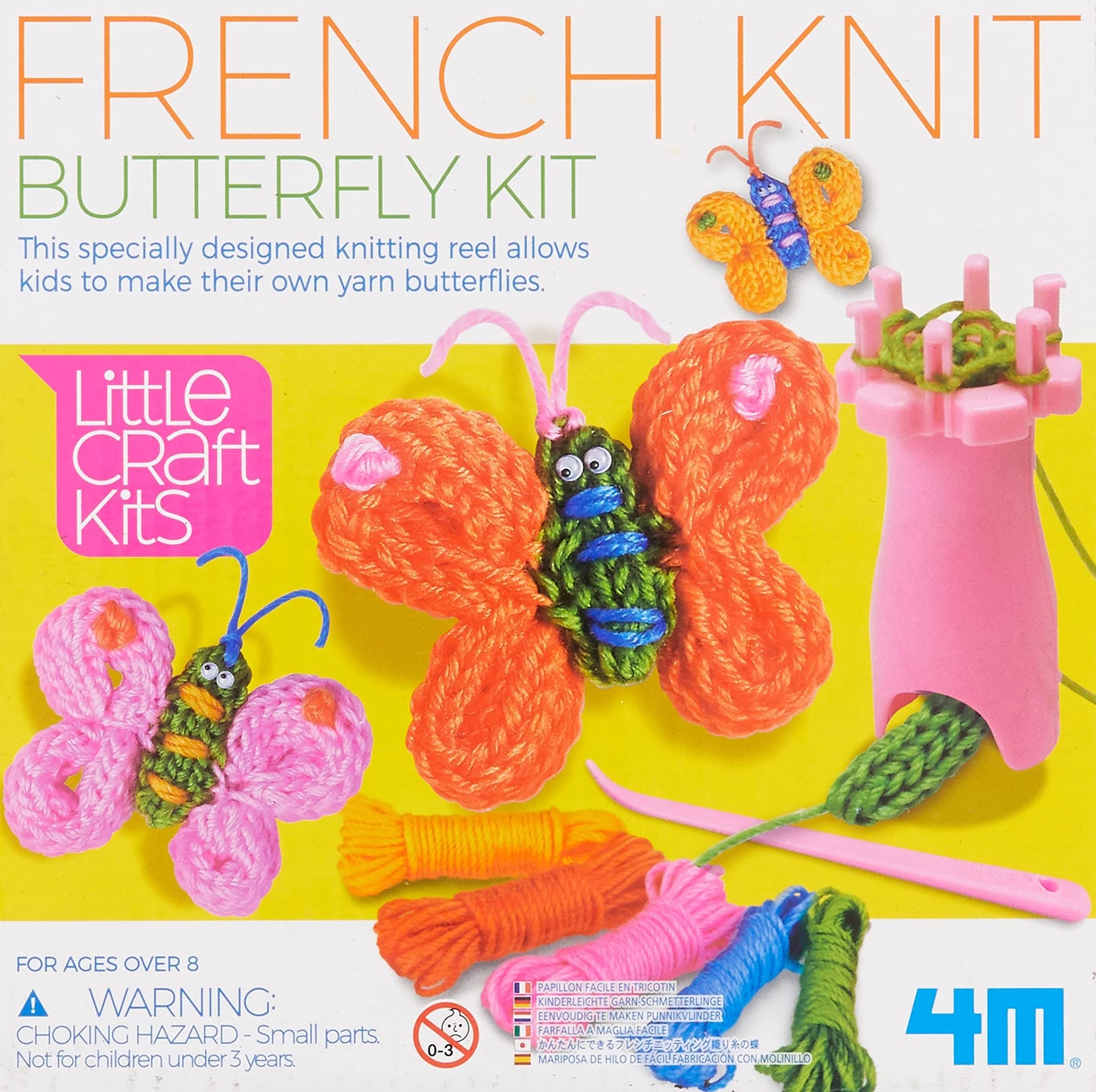French Knit Butterfly Little Craft Kits