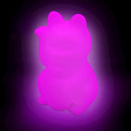 Squishy Colour Changing Lucky Cat Light