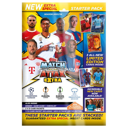 Match Attax Extra 23/24 Starter Pack