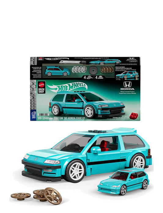 Mattel Brick Shop Hot Wheels Elite Honda '90