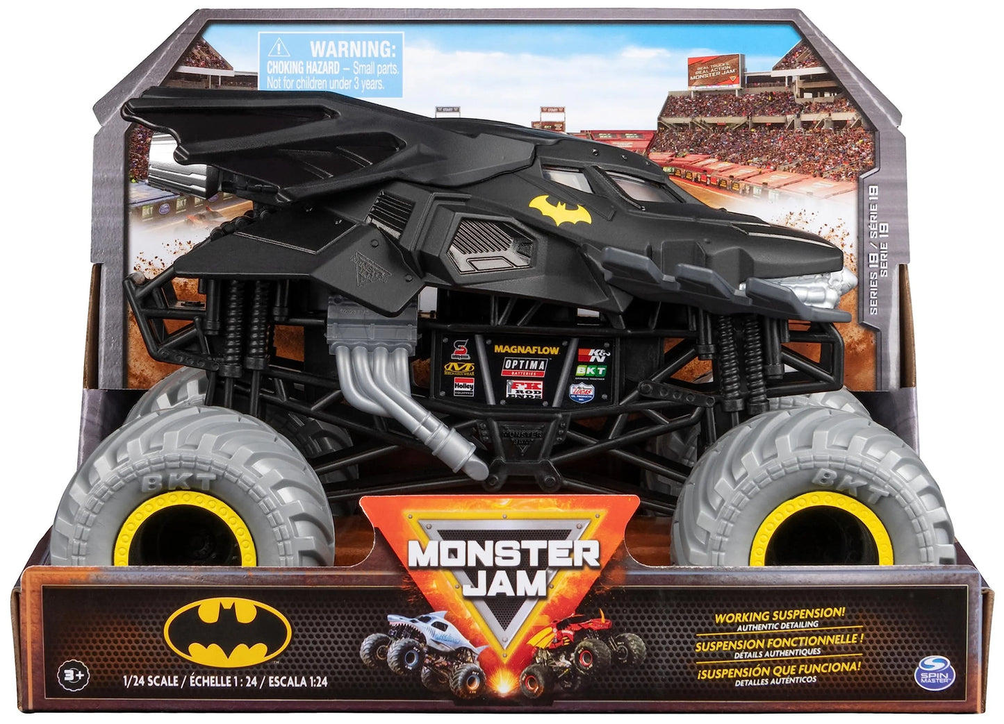 Monster Jam Batman Monster Truck 1:24 Scale