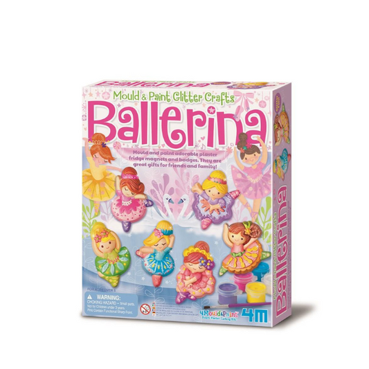 Mould and Paint Glitter Ballerinas