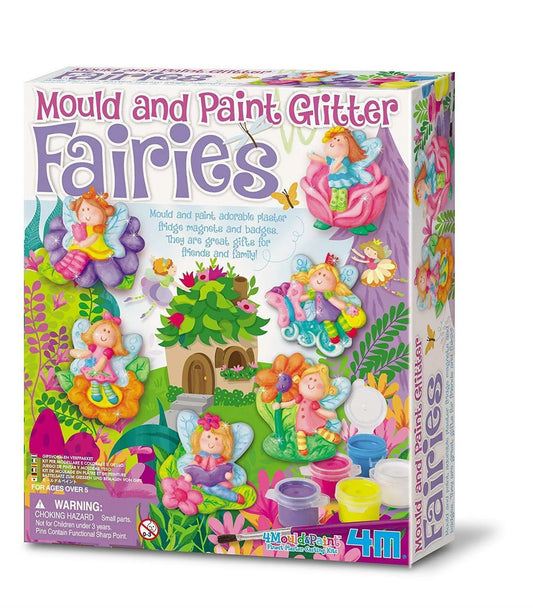Mould and Paint Glitter Fairies