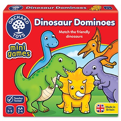 Dinosaur Dominoes Mini Game