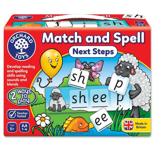 Match and Spell Next Steps -  Orchard Toys