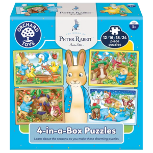Peter Rabbit 4 in a Box Jigsaw -  Orchard Toys