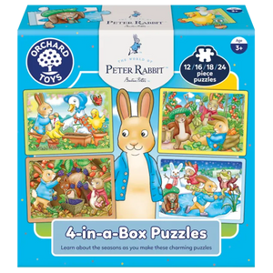 Peter Rabbit Puzal 4-in-a-Bosca