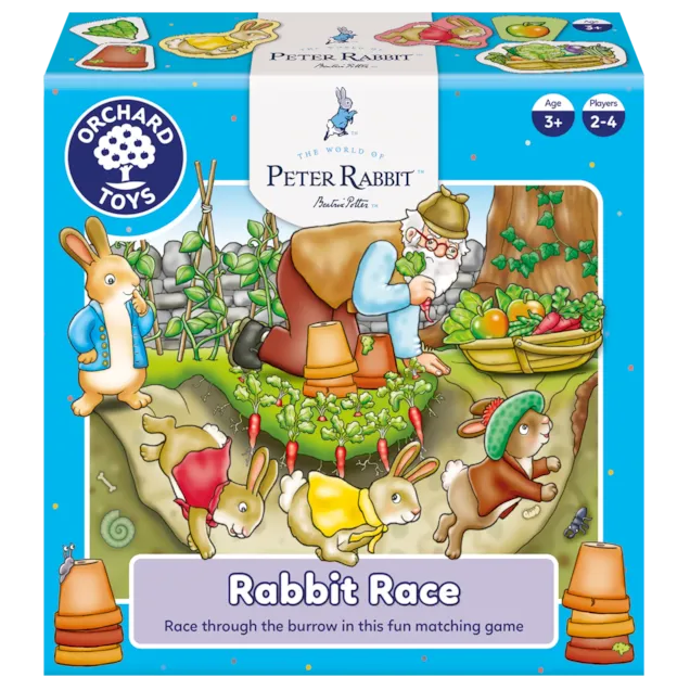 Peter Rabbit Rabbit Race -  Orchard Toys
