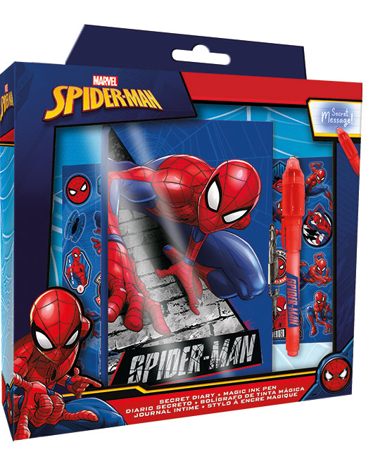 Top Secret Diary Spiderman