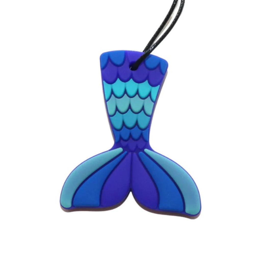 Jellystone Chewable Mermaid Tail Pendant Ocean