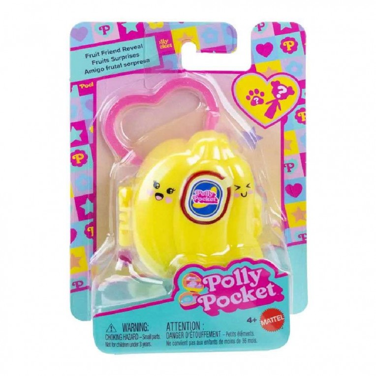 Polly Pocket Micro Fruit Collectable Locket Assorted (One Supplied)
