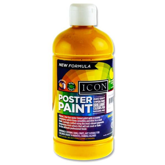 Poster Paint 500ml Warm Yellow