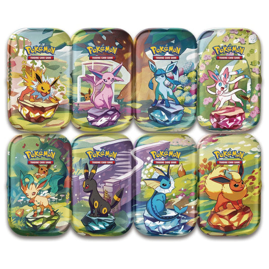 Pokemon TCG Scarlet and Violet 8.5 Prismatic Evolutions Mini Tin