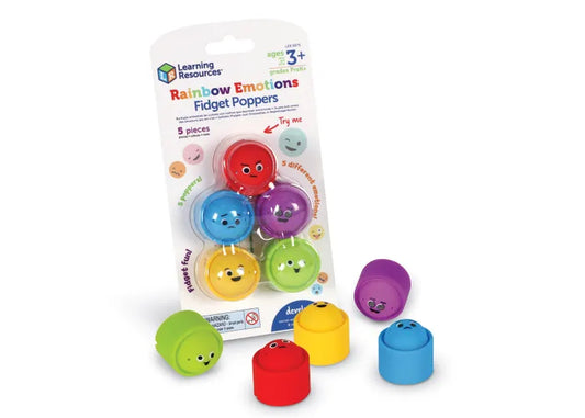 Rainbow Emotion Fidget Poppers