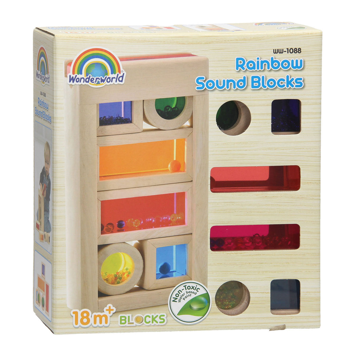 Rainbow Sound Blocks – Toy Corner