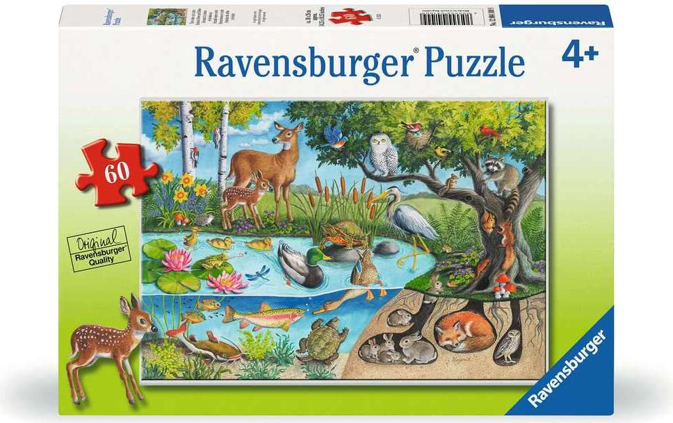 Animals Above and Below 60pc Ravensburger Jigsaw
