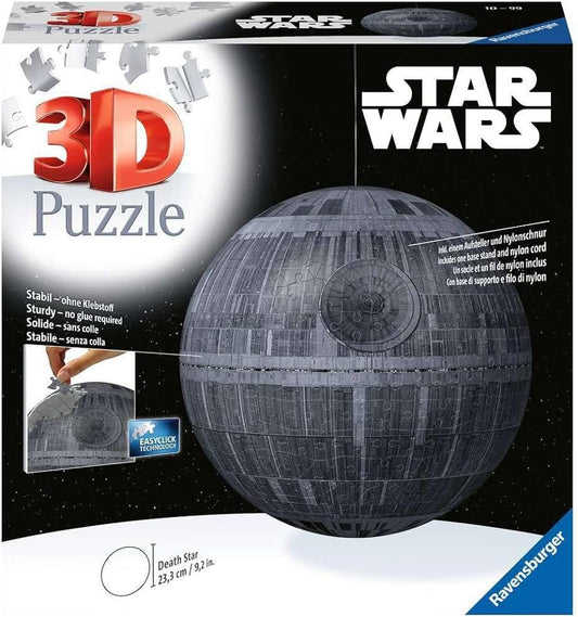 Star Wars Death Star - 3D - 540pc - Ravensburger 11555