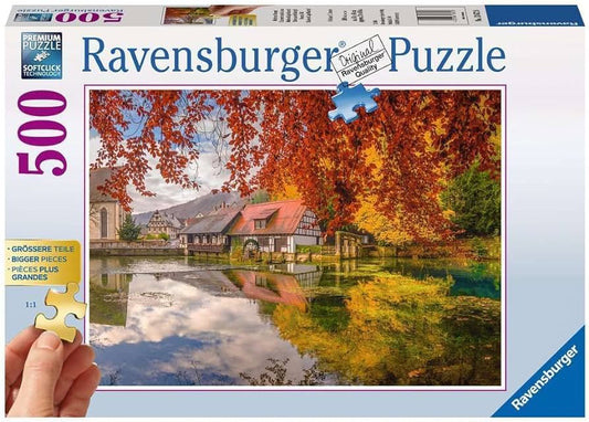 Peaceful Mill XL Pieces - 500pc Jigsaw -  Ravensburger 13672