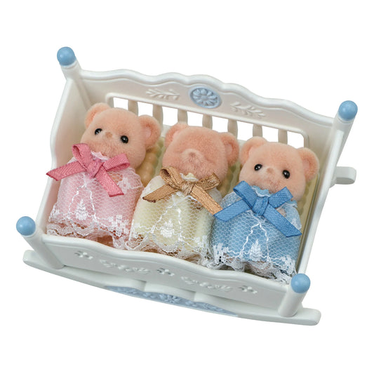 Sylvanian Families - Biscuit Bear Sleepy Triplets - 5866
