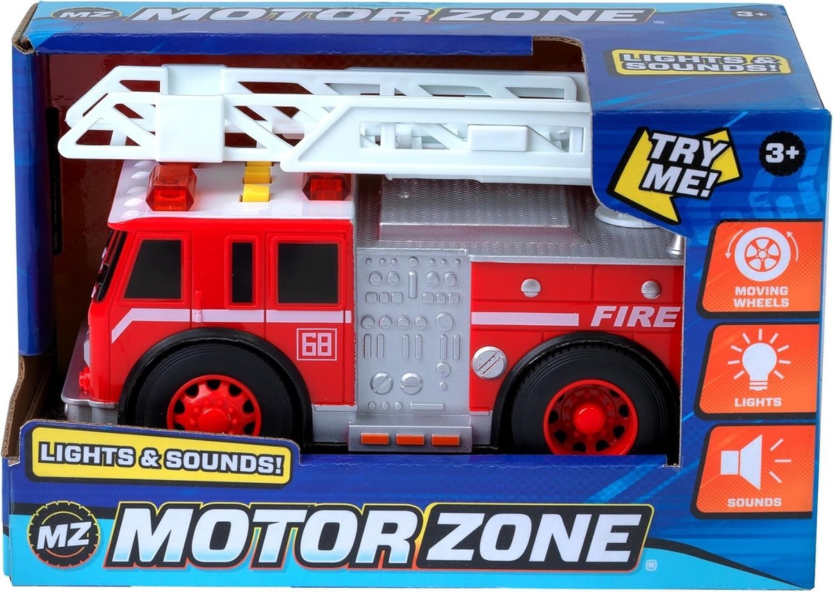 Motor Zone Fire Engine - Lights & Sounds!