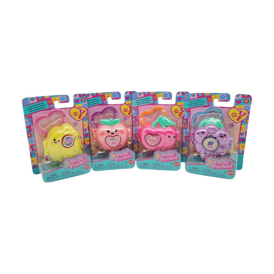 Polly Pocket Micro Fruit Collectable Locket Assorted (One Supplied)