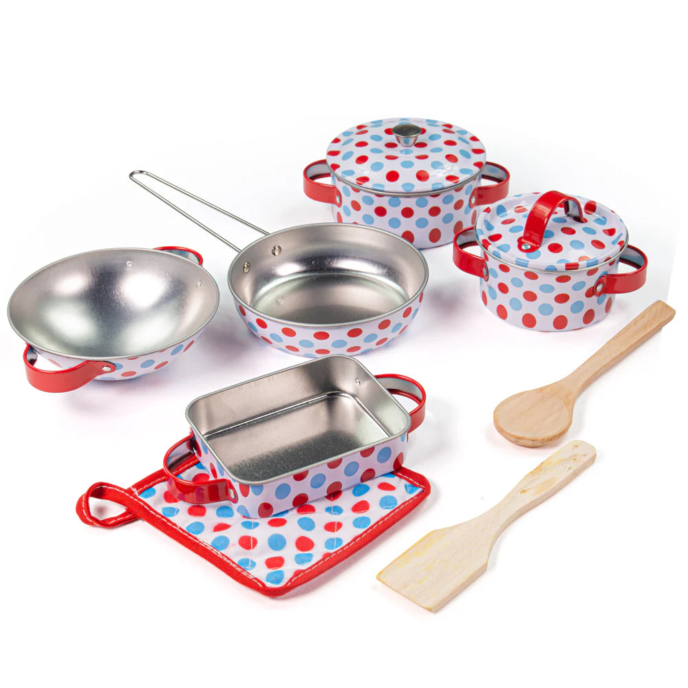 Big Jigs Spotted Kitchenware Set