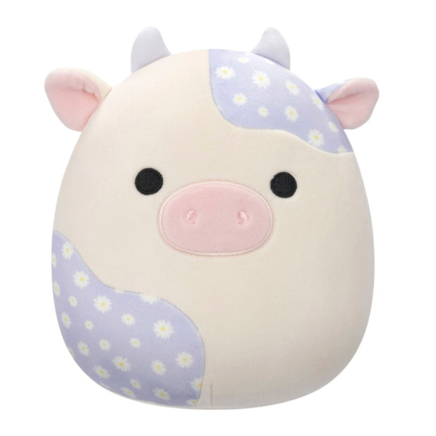 Squishmallows 7.5in Liesel the White Cow with Floral Patch- Easter 2026
