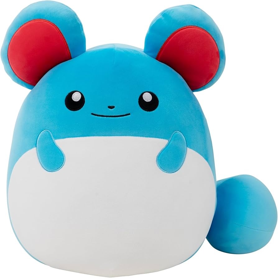 Pokémon Squishmallows Eagrán Teoranta 10" Marill