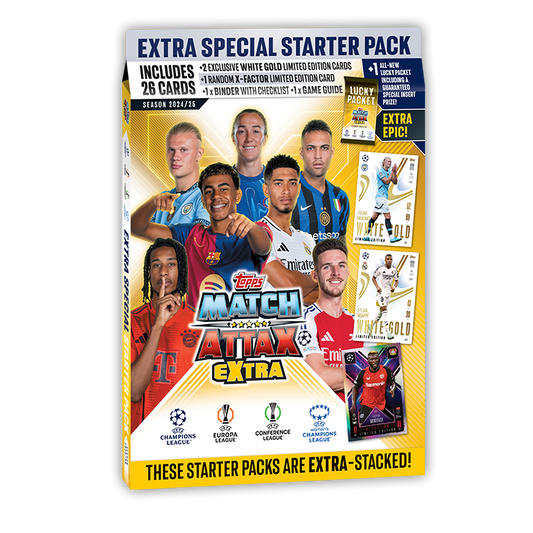 UCL Match Attax Extra 24/25 Starter Pack