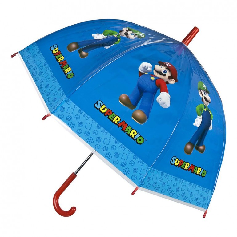 Umbrella Leanaí Super Mario 19inch