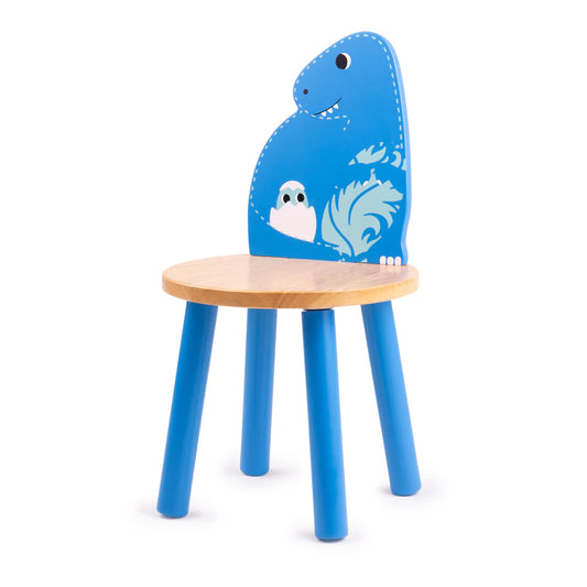 Wooden Children's T-Rex Chair