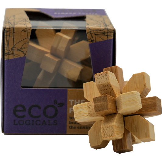 The Flower Mini Wooden IQ Puzzle