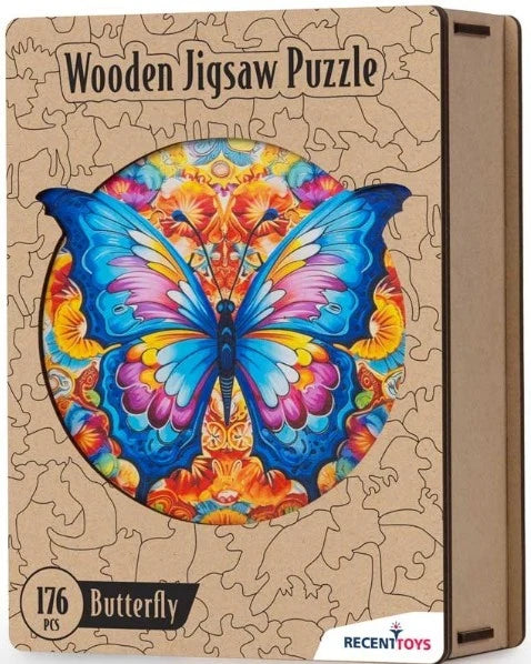 Wooden Puzzle - Butterfly
