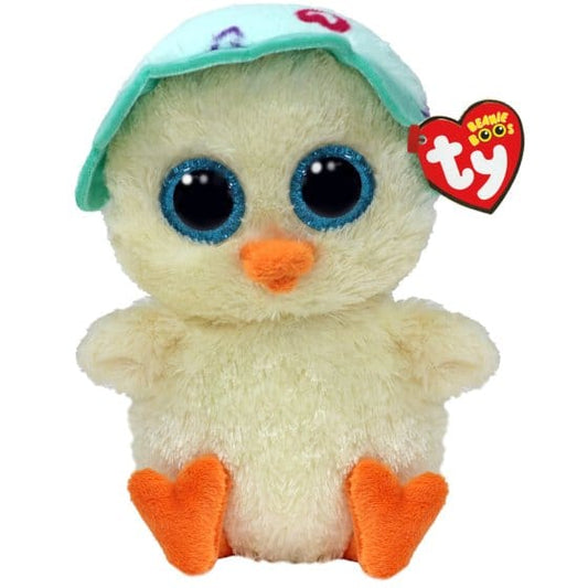 TY Emmie Chick with Hat Beanie Boos