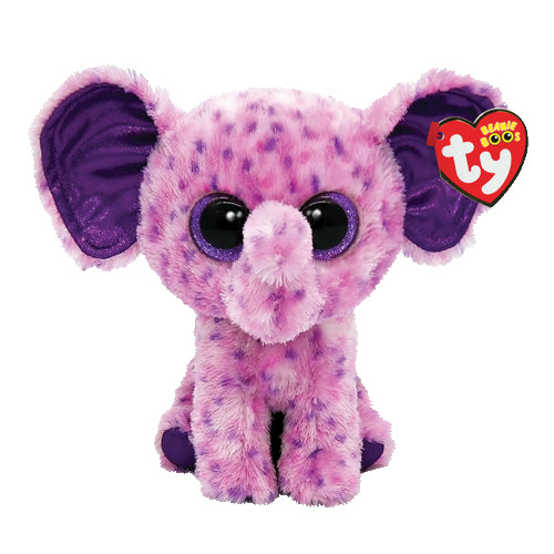 Eva Purple Elephant - 6" TY Beanie Boo - 36386