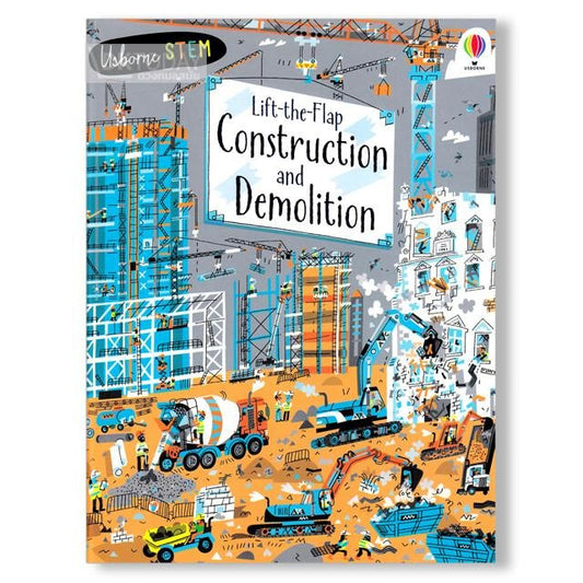 Usborne Lift-The-Flap Construction & Demolition
