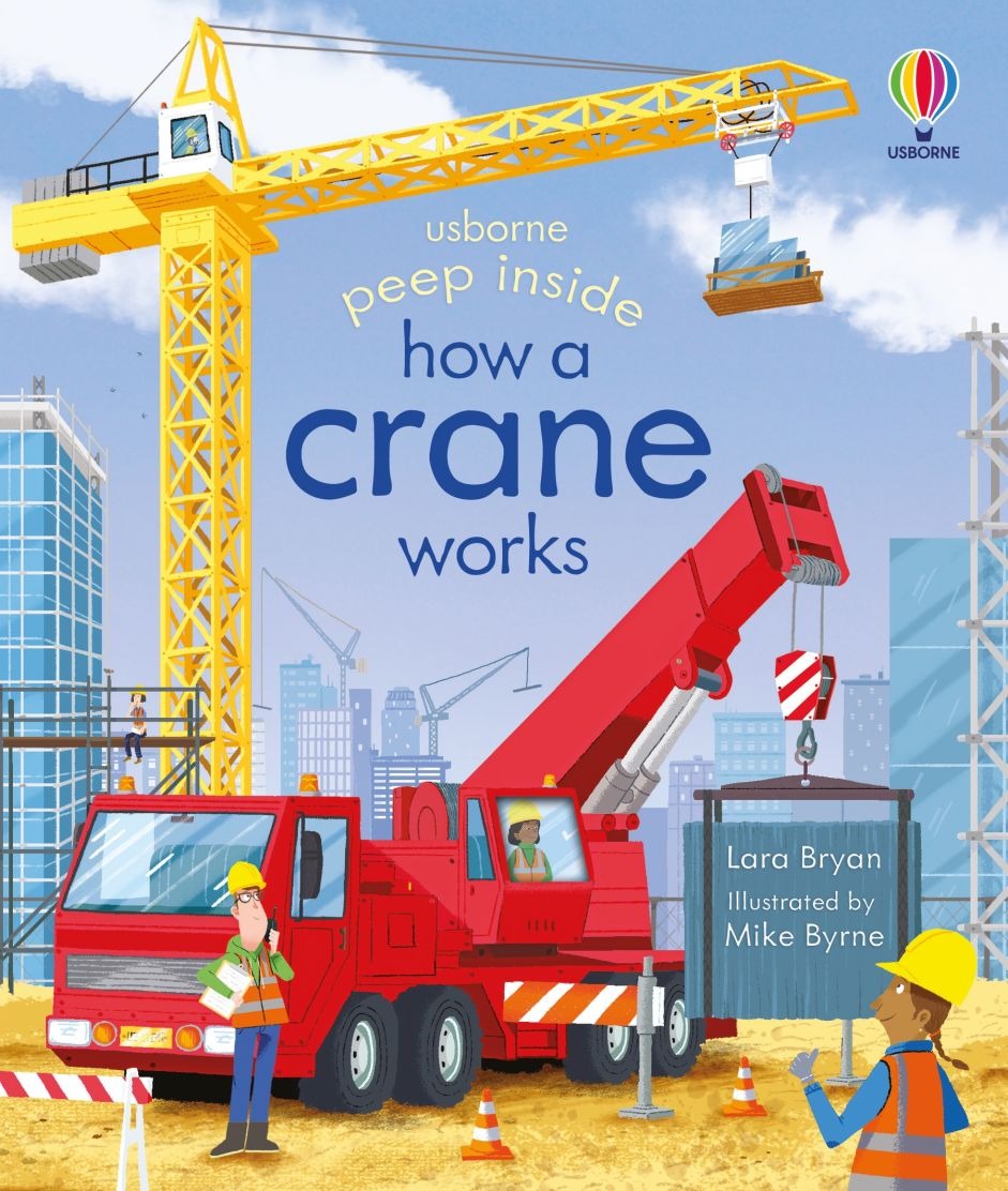 Usborne Peep Inside Conas a Oibríonn Craein