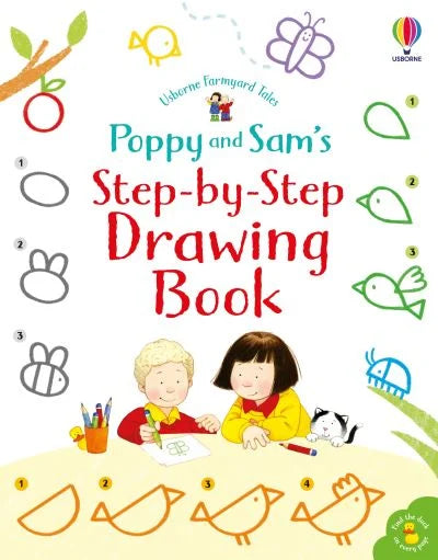Usborne Poppy and Sam's Step-by-Step Drawing Book