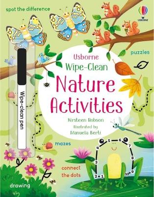 Usborne Wipe-Clean Nature Activities