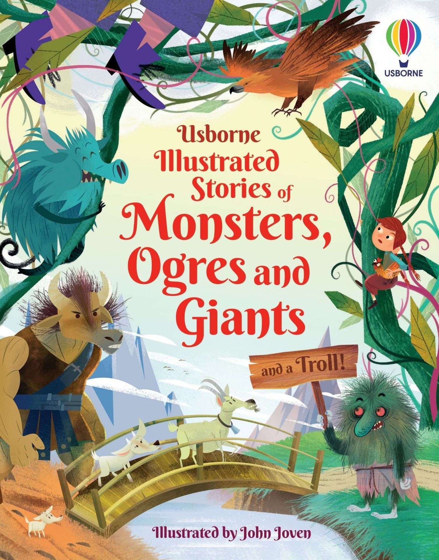 Usborne Illustrated Stories of Monsters, Ogres and Giants