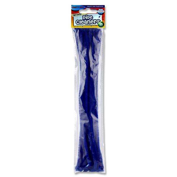 Pipe Cleaners Blue 25pk