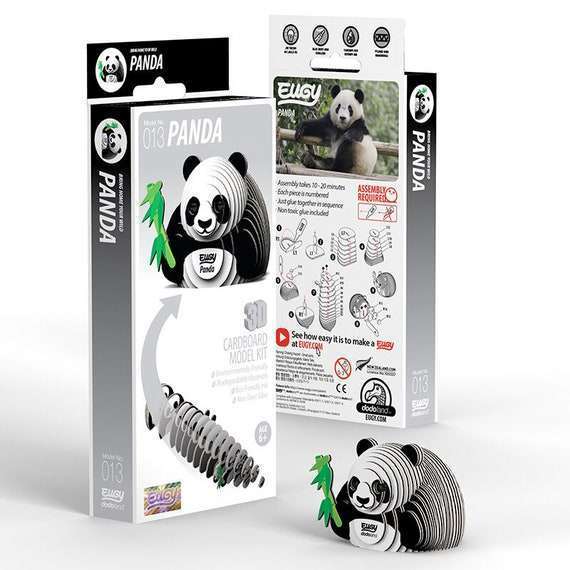 Panda - Eugy 3D Model Kit