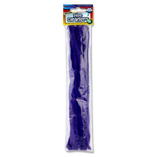 Pipe Cleaners Purple 25pk