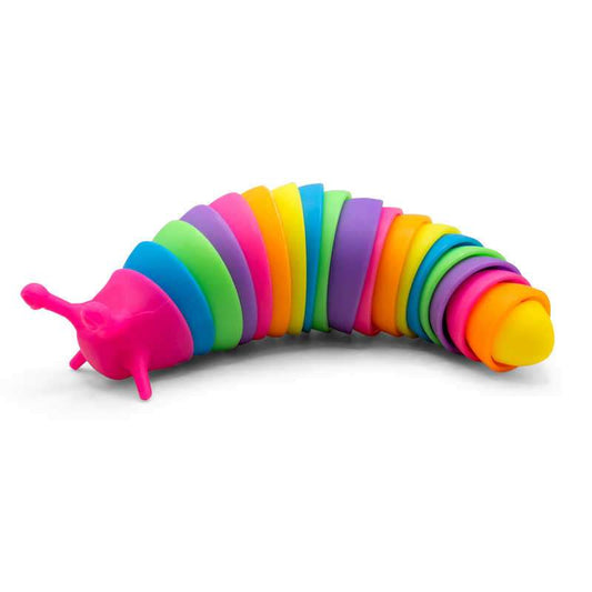 Rainbow Fidget Slug 10cm