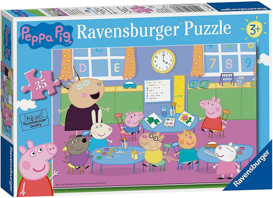 Peppa Pig - Classroom Fun - 35pc - Ravensburger 8627